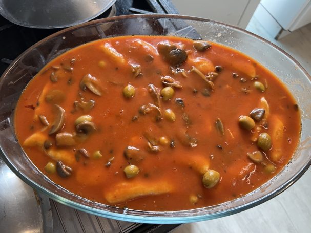 Spécialité lyonnaise Quenelles lyonnaises sauce tomate