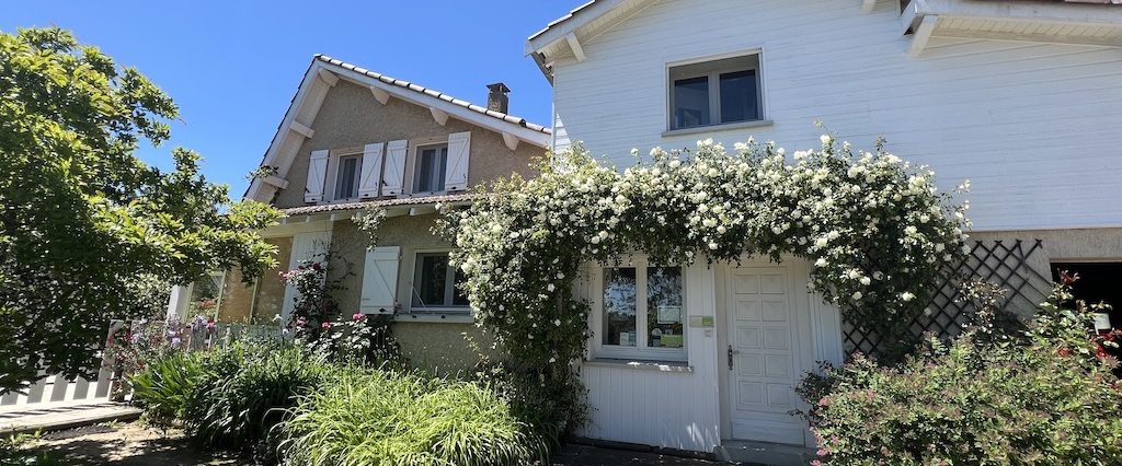 L'arrivée à la maison d'hôte